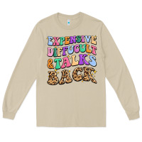 Mushroom expensive diffucult and talks back Long Sleeve Tee - MaliasSmallBusiness