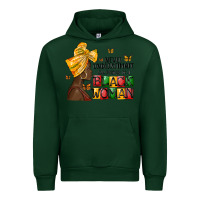 Forest Green never understimate the power of a black woman Urban Hoodie - MaliasSmallBusiness