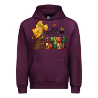 Mauve Wine never understimate the power of a black woman Urban Hoodie - MaliasSmallBusiness
