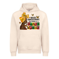 Sandshell never understimate the power of a black woman Urban Hoodie - MaliasSmallBusiness