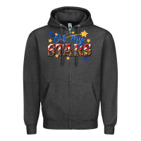 Charcoal Heather oh my stars Zipper Hoodie - texasbilliewilder