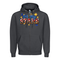 Smoke oh my stars Zipper Hoodie - texasbilliewilder