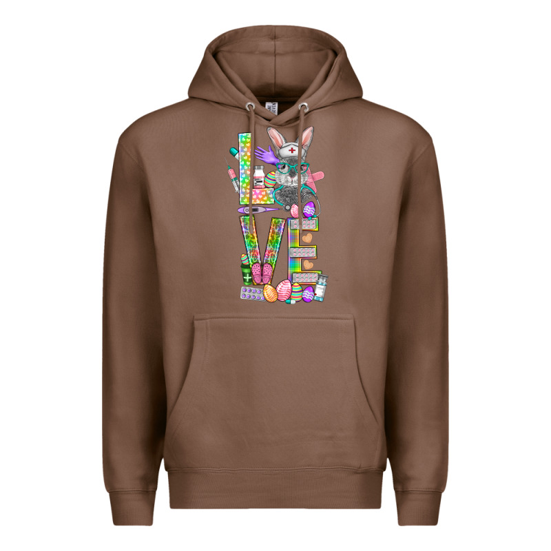 Love Easter Nurse Premium Hoodie by NancyCooperArtShop | Teevron