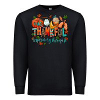 Black one thankful respiratory therapist Premium Sweatshirt - AdoDesignShop