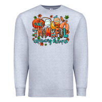 Heather Grey one thankful respiratory therapist Premium Sweatshirt - AdoDesignShop