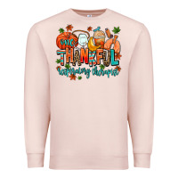 Pale Pink one thankful respiratory therapist Premium Sweatshirt - AdoDesignShop