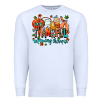 White one thankful respiratory therapist Premium Sweatshirt - AdoDesignShop