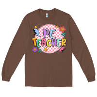 Chestnut pe teacher Long Sleeve Tee - MaliasSmallBusiness