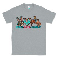 Peace Love Cowboy Classic Tee | Teevron