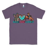 Lavender peace love cowboy Classic Tee - Zillion Design Studio