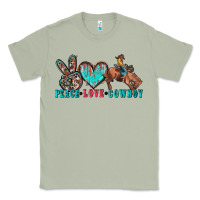 Matcha peace love cowboy Classic Tee - Zillion Design Studio