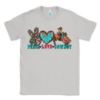 Moon Dust peace love cowboy Classic Tee - Zillion Design Studio