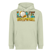 Matcha love volleyball Heavyweight Hoodie - HRA Design Shop