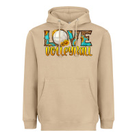 Mushroom love volleyball Heavyweight Hoodie - HRA Design Shop