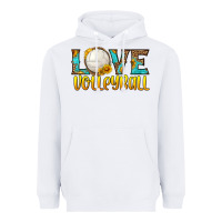 White love volleyball Heavyweight Hoodie - HRA Design Shop