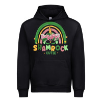 Black shamrock cutie Urban Hoodie - MaliasSmallBusiness