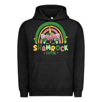 Pigment Black shamrock cutie Urban Hoodie - MaliasSmallBusiness