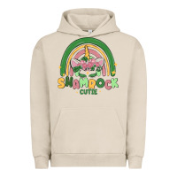 Pigment French Oak shamrock cutie Urban Hoodie - MaliasSmallBusiness