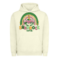 Pigment Pistachio shamrock cutie Urban Hoodie - MaliasSmallBusiness