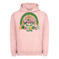 Pigment Salmon shamrock cutie Urban Hoodie - MaliasSmallBusiness