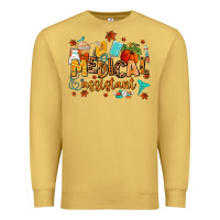 Antique Gold medical assistant Premium Sweatshirt - AdoDesignShop