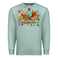 Seafoam medical assistant Premium Sweatshirt - AdoDesignShop