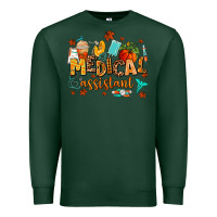 Sports Green medical assistant Premium Sweatshirt - AdoDesignShop