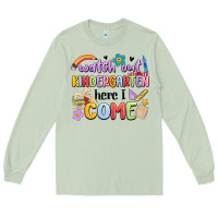 Matcha watch out kindergarten here i come Long Sleeve Tee - MaliasSmallBusiness