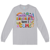 Moon Dust watch out kindergarten here i come Long Sleeve Tee - MaliasSmallBusiness