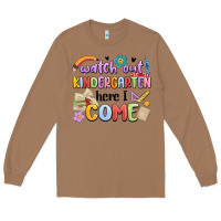 Toasted Coconut watch out kindergarten here i come Long Sleeve Tee - MaliasSmallBusiness