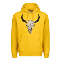 Lemon bull skull Premium Hoodie - BarkalooDesign