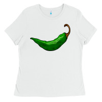 White jalapeño Ladies Tee - BarkalooDesign