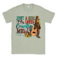 Matcha just a girl who loves country music Classic Tee - Zillion Design Studio