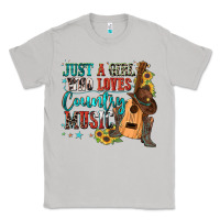 Moon Dust just a girl who loves country music Classic Tee - Zillion Design Studio