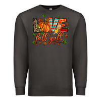 Smoke love fall  yall Premium Sweatshirt - AdoDesignShop