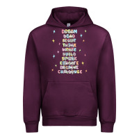 Mauve Wine jesus names believe Urban Hoodie - MaliasSmallBusiness