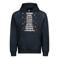 Navy jesus names believe Urban Hoodie - MaliasSmallBusiness