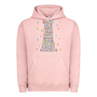 Pigment Salmon jesus names believe Urban Hoodie - MaliasSmallBusiness