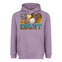 Lavender my heart is on that court Heavyweight Hoodie - HRA Design Shop