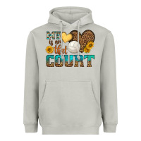 My Heart Is On That Court Heavyweight Hoodie | Teevron