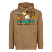 Toasted Coconut my heart is on that court Heavyweight Hoodie - HRA Design Shop