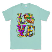 Seafoam Mardi Gras Love With King Cake Classic Tee - RanaPortraitStore