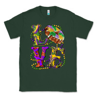 Sports Green Mardi Gras Love With King Cake Classic Tee - RanaPortraitStore