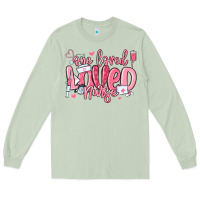 Matcha one loved nurse valentine's day Long Sleeve Tee - MaliasSmallBusiness