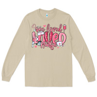 Mushroom one loved nurse valentine's day Long Sleeve Tee - MaliasSmallBusiness