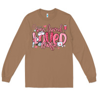Toasted Coconut one loved nurse valentine's day Long Sleeve Tee - MaliasSmallBusiness