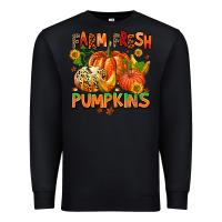 Black farm fresh pupkins Premium Sweatshirt - AdoDesignShop