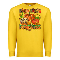 Lemon farm fresh pupkins Premium Sweatshirt - AdoDesignShop