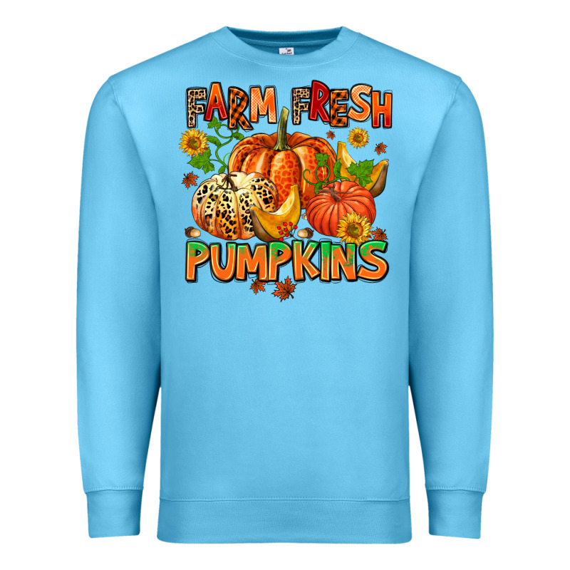 Farm Fresh Pupkins Premium Sweatshirt by AdoDesignShop | Teevron