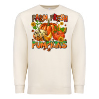 Sandshell farm fresh pupkins Premium Sweatshirt - AdoDesignShop